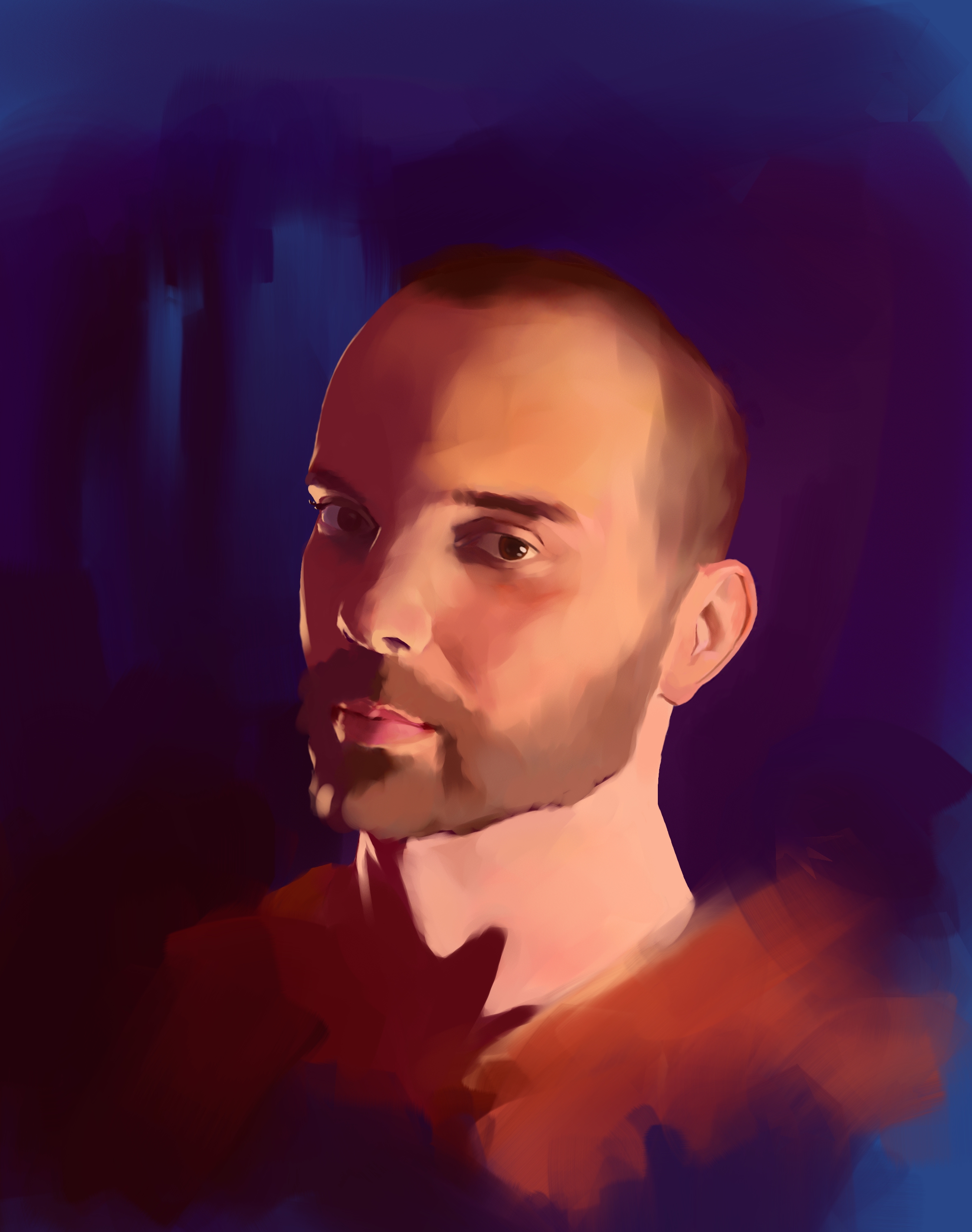 self portrait of Moritz